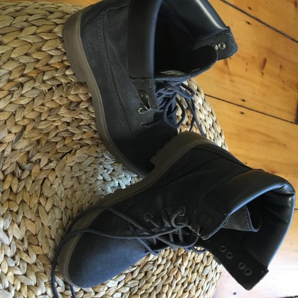 Timberland 6" suede blue Waterproof Unisex boot - Picture 5 of 6